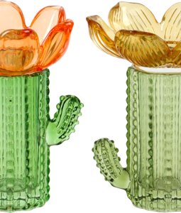 6406 BOUGEOIR CHARMING CACTUS 2P